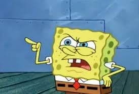 Pointing SpongeBob meme