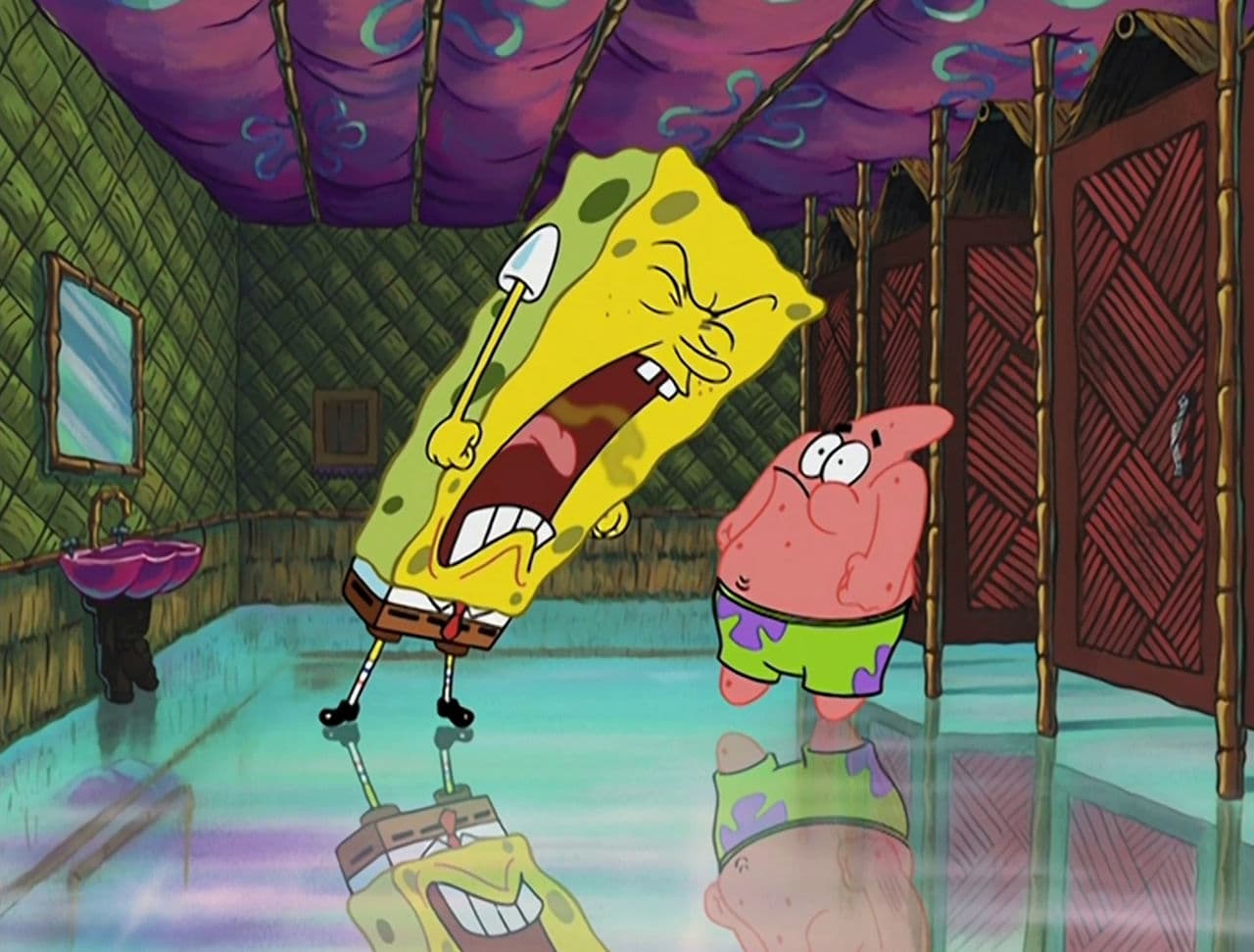 Screaming SpongeBob meme